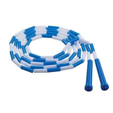 Champion Sports Champion Sports CHSPR9-6 9 ft. Plastic Jump Rope Segmented; Blue & White - 6 Each CHSPR9-6